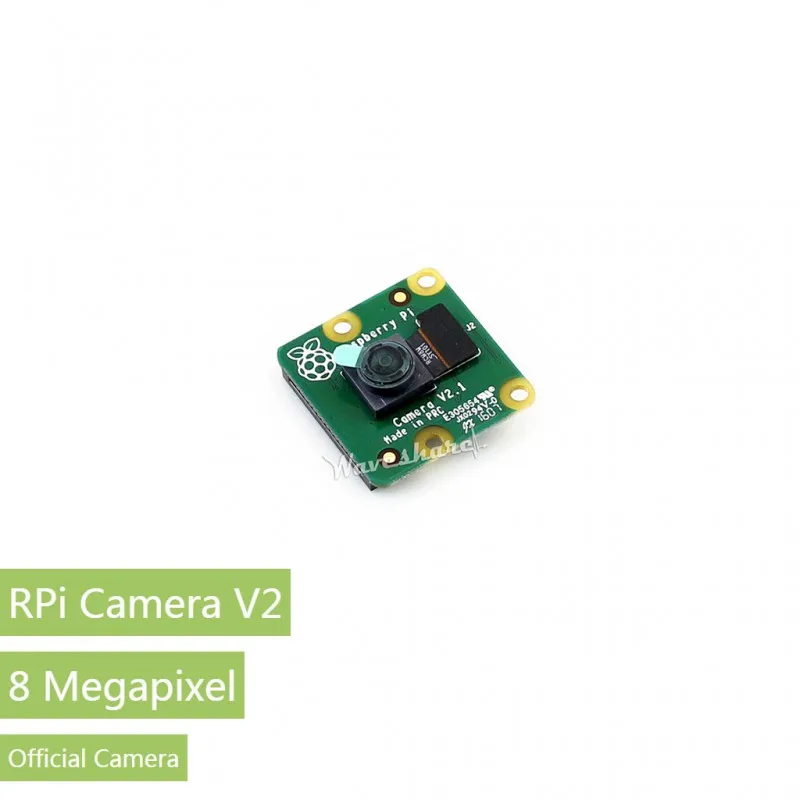 RPi Camera V2, Official Raspberry Pi Camera Board V2, Supports Raspberry Pi, CM3/3+/4, Jetson Nano, Jetson Xavier NX