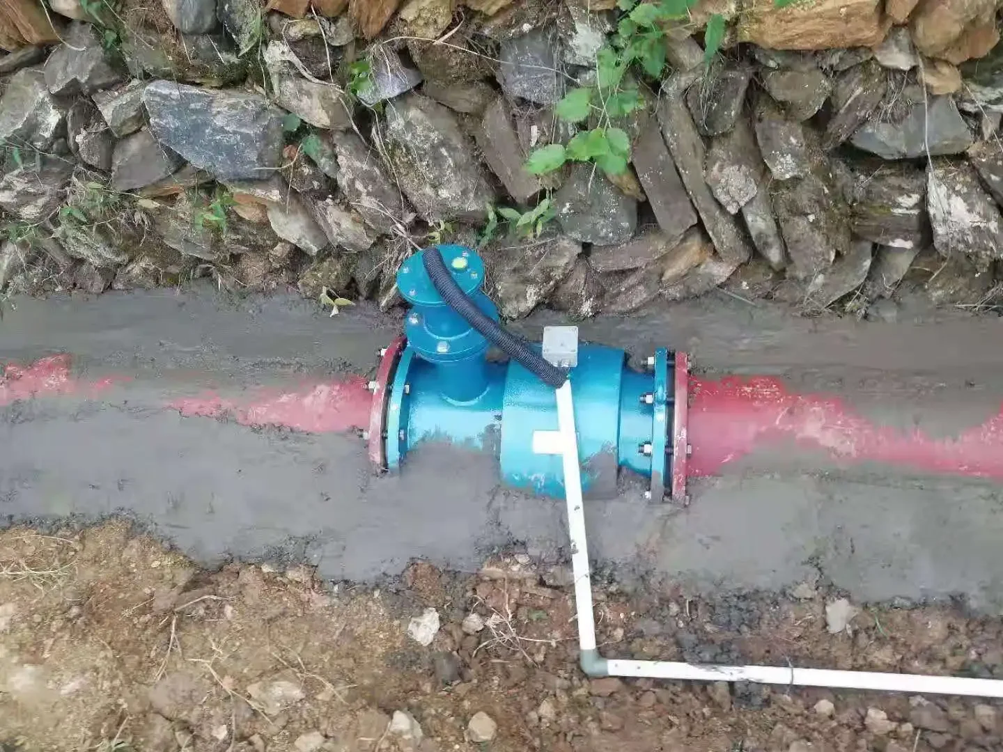 Durable Partial Filled Pipe Electromagnetic Flow Meter Non-pressure Self-flow Flowmeter for Sewage Treatment