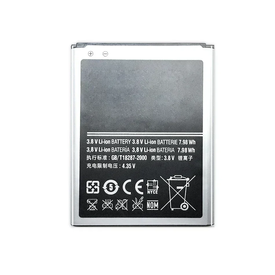Batería de repuesto EB535163LU 2100mAh para Samsung Galaxy Grand Duos I9082, I879, I9080, I9168, I9118, Neo I9060 3
