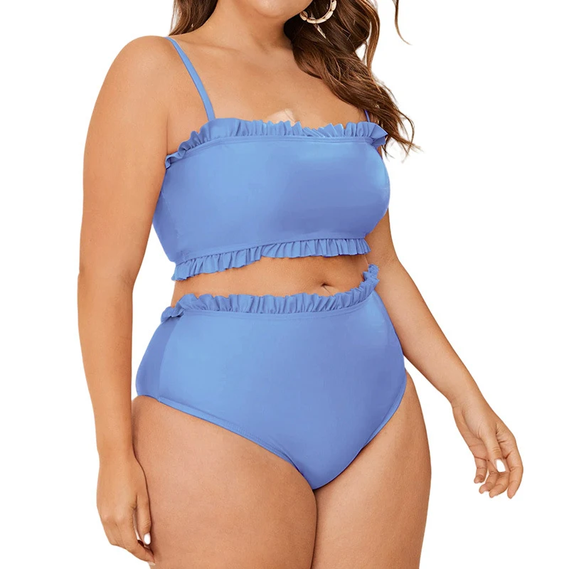 Bikini estampado multicolor tallas grandes - usage example