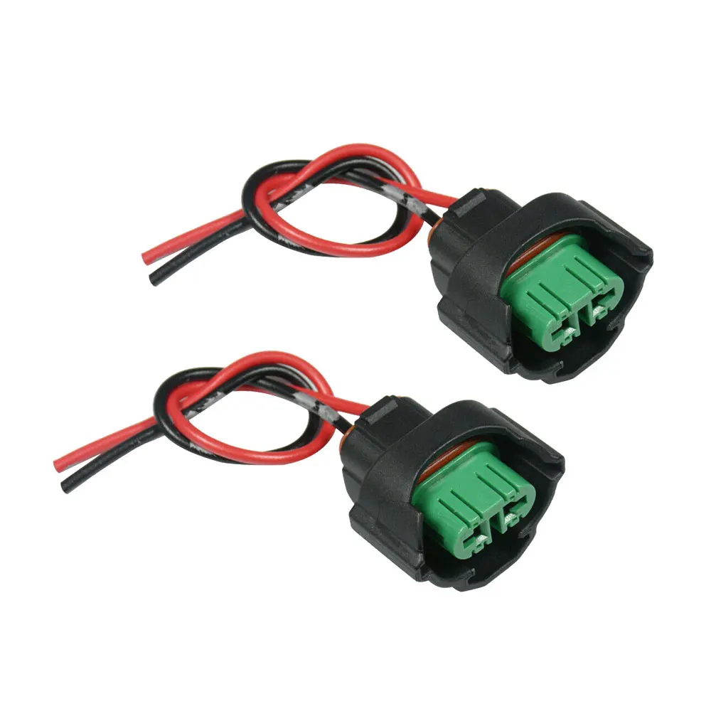 

2Pcs H11 H8 Female Adapters Wiring Harness Sockets Wire Pigtails for Car Headlights Fog Lights Retrofit Connector Accessories