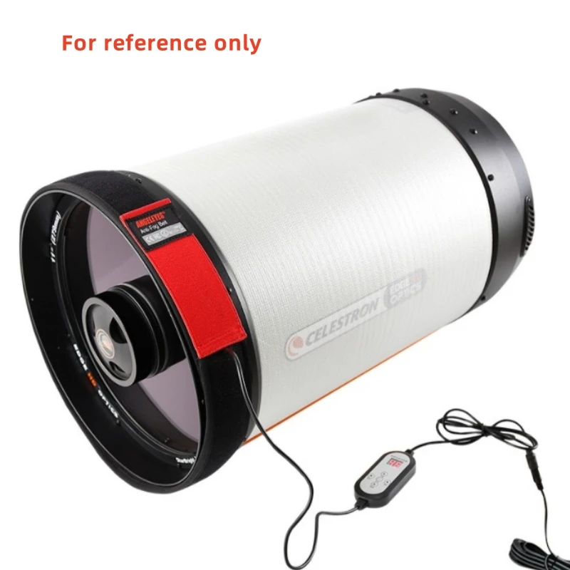 Angeleyes 730*50mm DC 12V 2A Anti-Fog Belt for Camera Lens Astronomical Telescope Guide Mirror with Temperature Display Screen