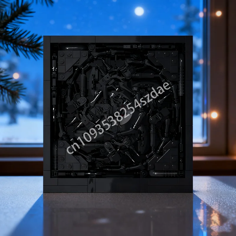 

657pcs MOC Micro ALIENS Concept ART Series Model Building Blocks Construction Assemble Christmas Gifts Education Brick Toys Kids