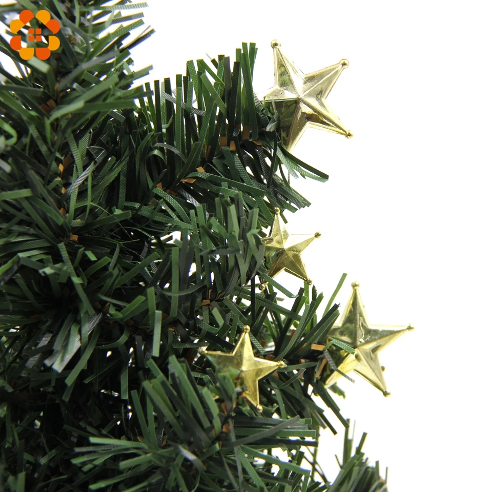 10PCS/Lot 2Sizes DIY Gold Star Topper Star Christmas Ornaments Xmas Tree Ornament Toppers DIY Craft Christmas Party Decorations