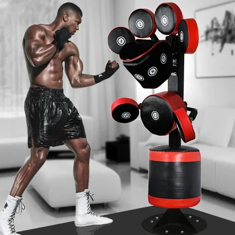 Multi Target, Multi Angle Boxing Target, Vertical Sandbag Frame, (Deposit)