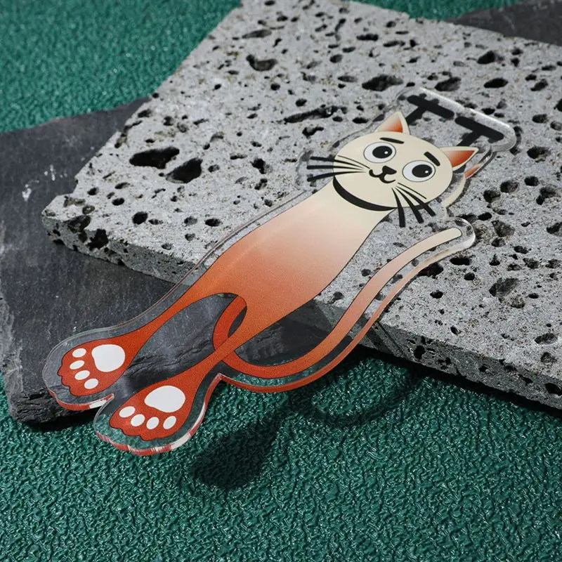 الإشارات المرجعية الإبداعية القط الأسود للكتب ثلاثية الأبعاد علامة كتاب الحيوان الطلاب العودة إلى المدرسة هدايا المعلم الطلاب القرطاسية #6