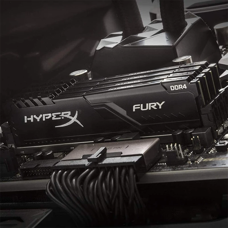 Imagem -04 - Hyperx Fury Memoria Desktop Ram Ddr4 4gb 8gb 16gb 3200mhz 2400mhz 2666mhz 288 Pinos Memória de Desktop Apenas Compatível com Cpu Intel