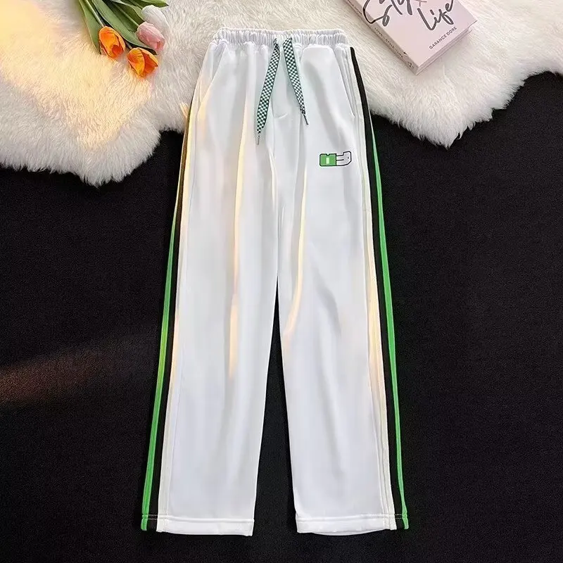 

Универсальные новые Harajuku ins модные минималистичные модные тенденции ленивый темперамент художественные повседневные брюки