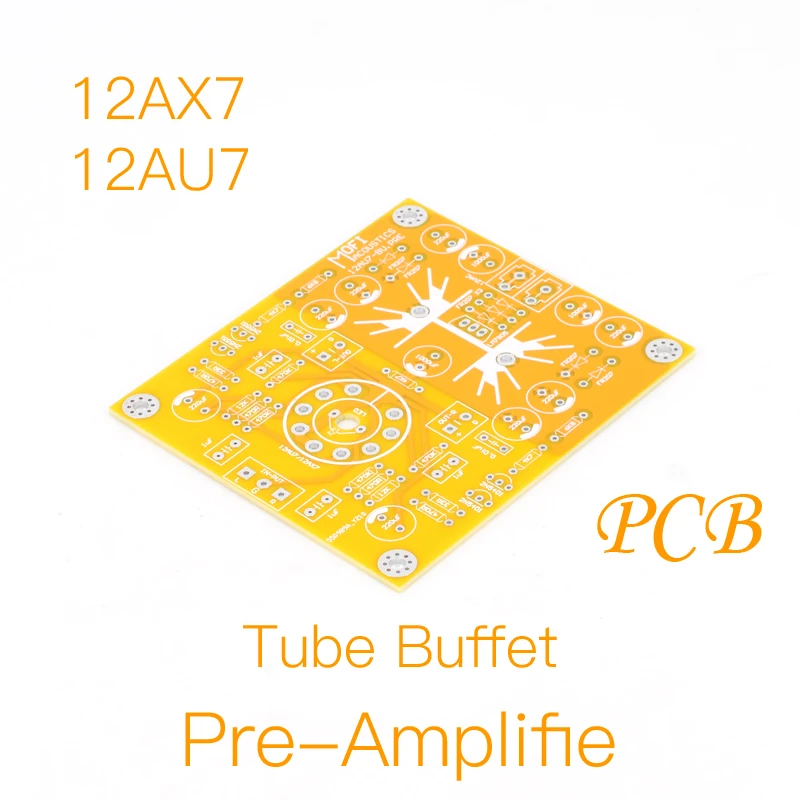 MOFI-12AX7/12AU7-Tube Buffer Pre-Amplifie-PCB