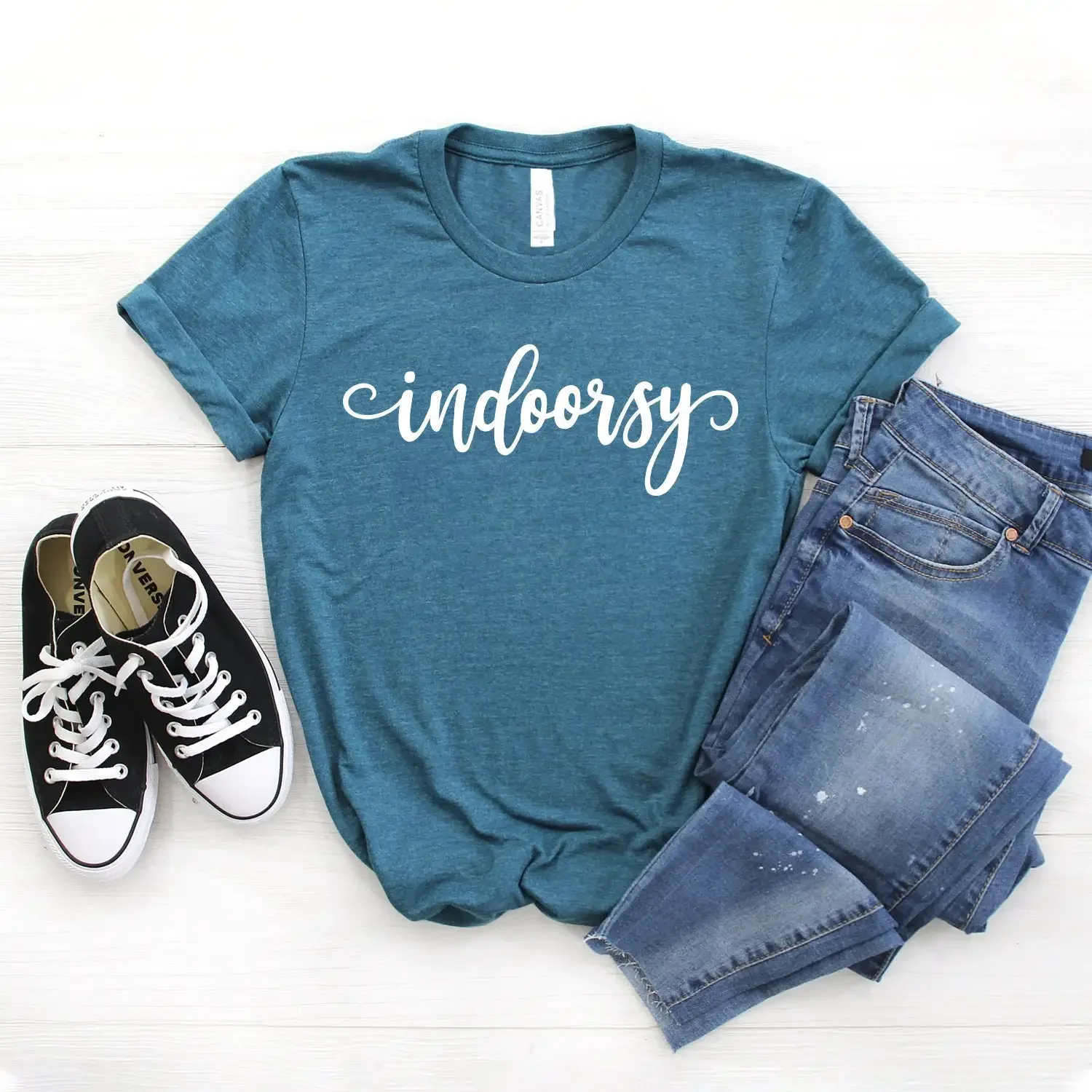Stay At Home T Shirt Indoorsy Introvert Lounge Lazy Softstyle