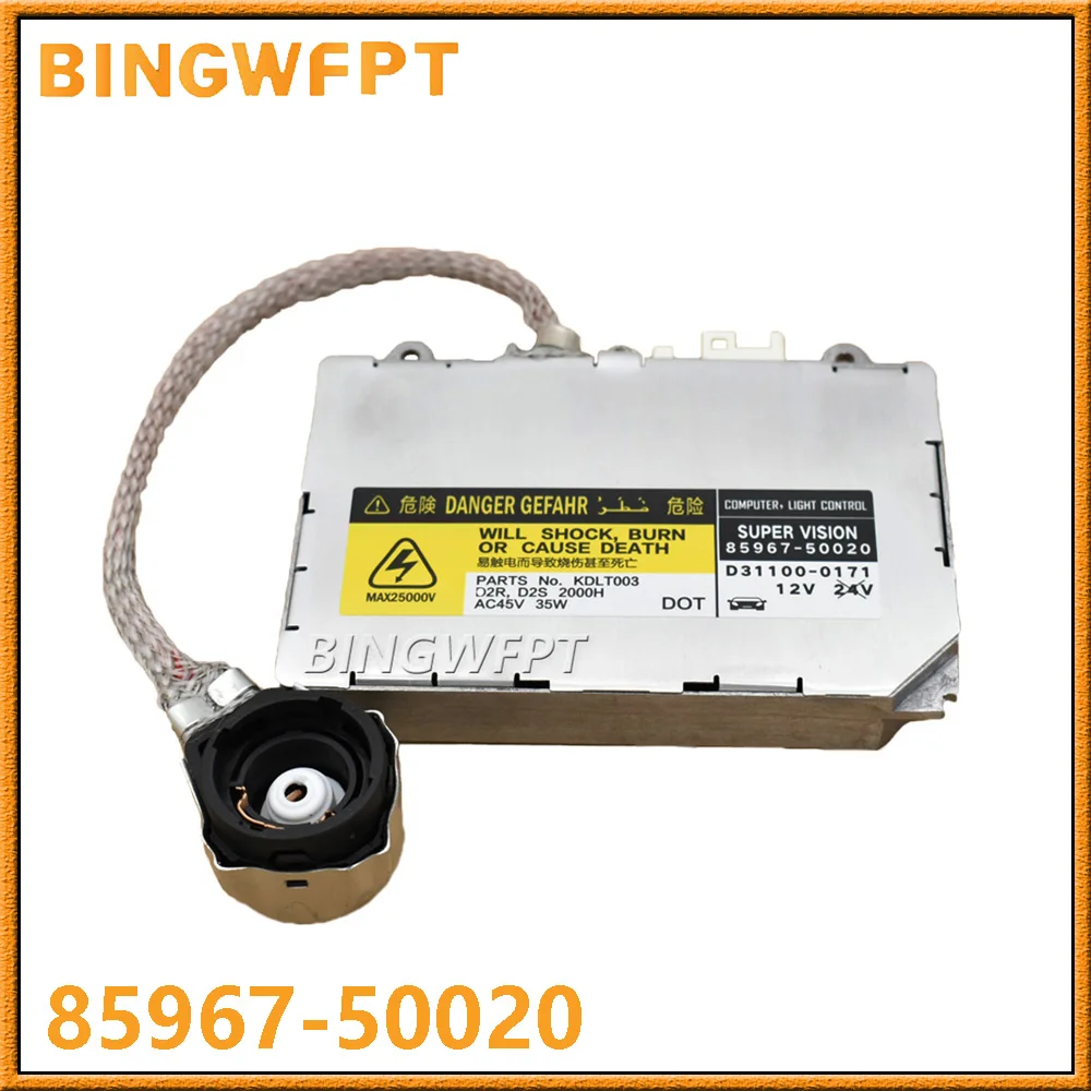 

D2S D2R HID Xenon Headlight Ballast 85967-50020 For Lexus RX300 RX330 RX350 RX400h 2001-2009 For Mazda 6