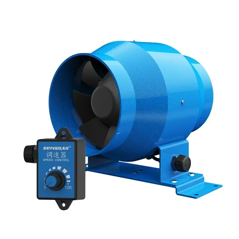 مروحة تهوية بسرعة ، مروحة مجرى العادم ، تهوية الهواء ، مستخرج الأنابيب ، مروحة العلية ، تحكم في av ، 4.5 V ، 4 بوصة