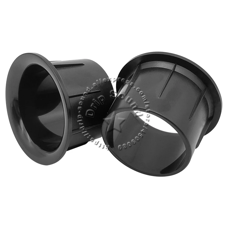 2pcs Speaker Port Tube Woofer Bass Reflex Tube Audio Phase-inverted Tube Loundspeaker Box Air Vent 39mm Open Hole