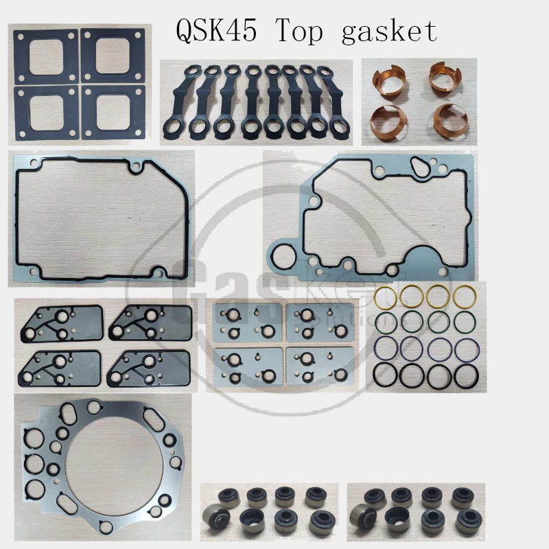 

QSK45 QSK60 Upper gasket For Cummins Excavator Machinery Engine