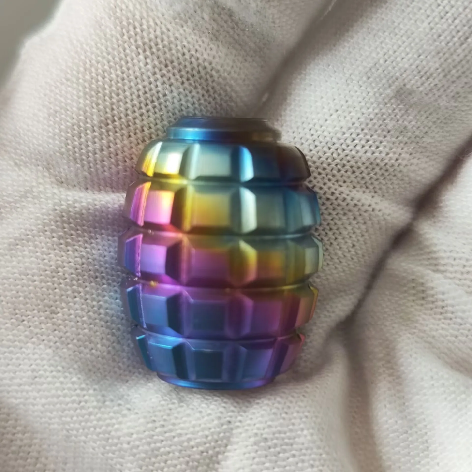 التيتانيوم Begleri سكين الحبل الخرز المفاتيح الديكور DIY EDC أداة قلادة