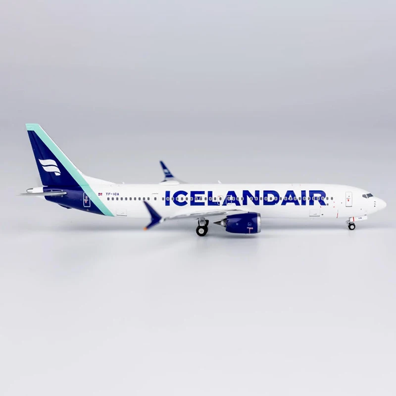 نماذج NG 1:400 مقياس أيسلندا الهواء B737 MAX9 TF-ICA محاكاة الطائرات سبيكة الانتهاء من تذكارية هواية جمع لعبة هدية