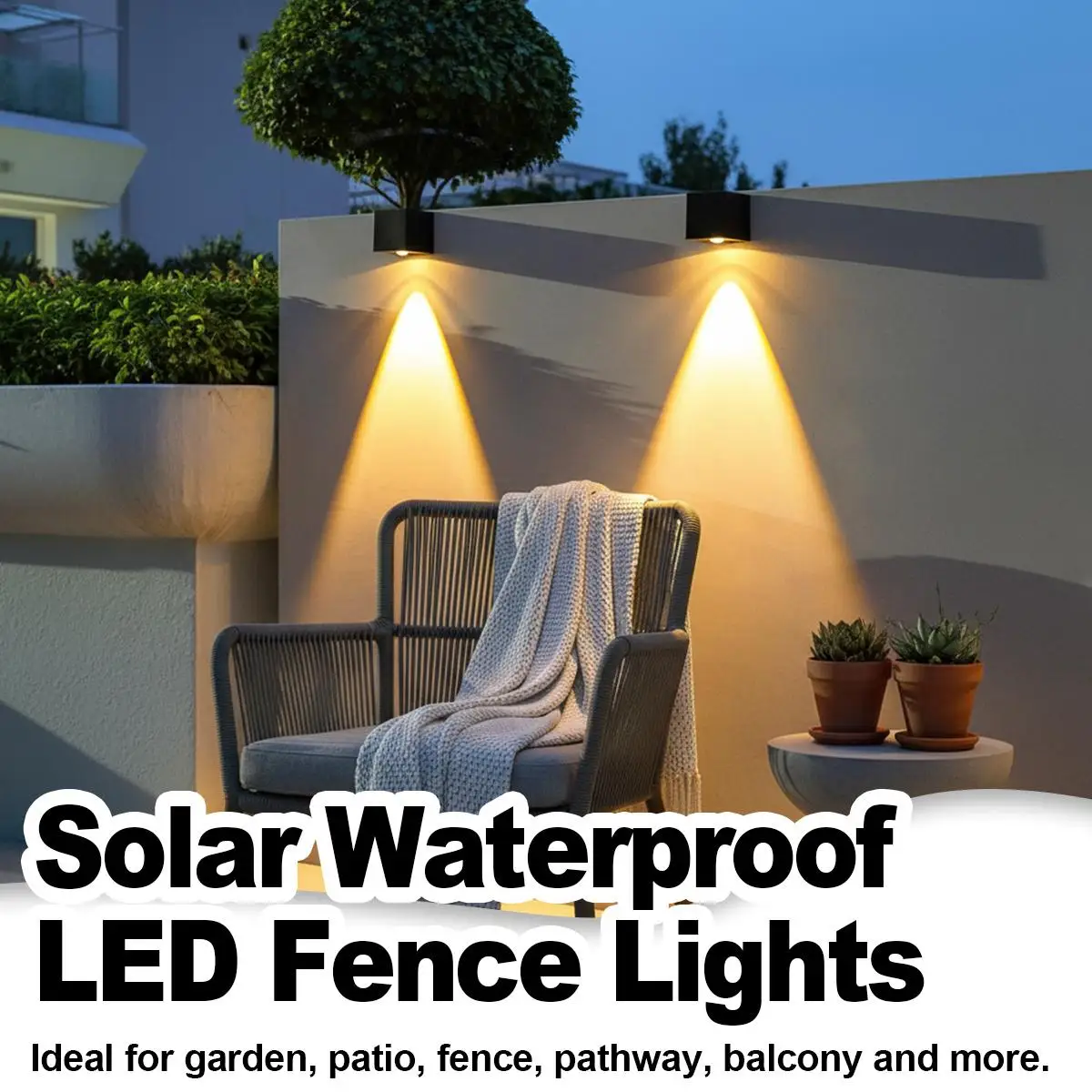 

Солнечные настенные светильники RGB, водонепроницаемые, с автоматическим включением/выключением, для забора, уличного освещения, сада, создания ночной атмосферы, декоративные.