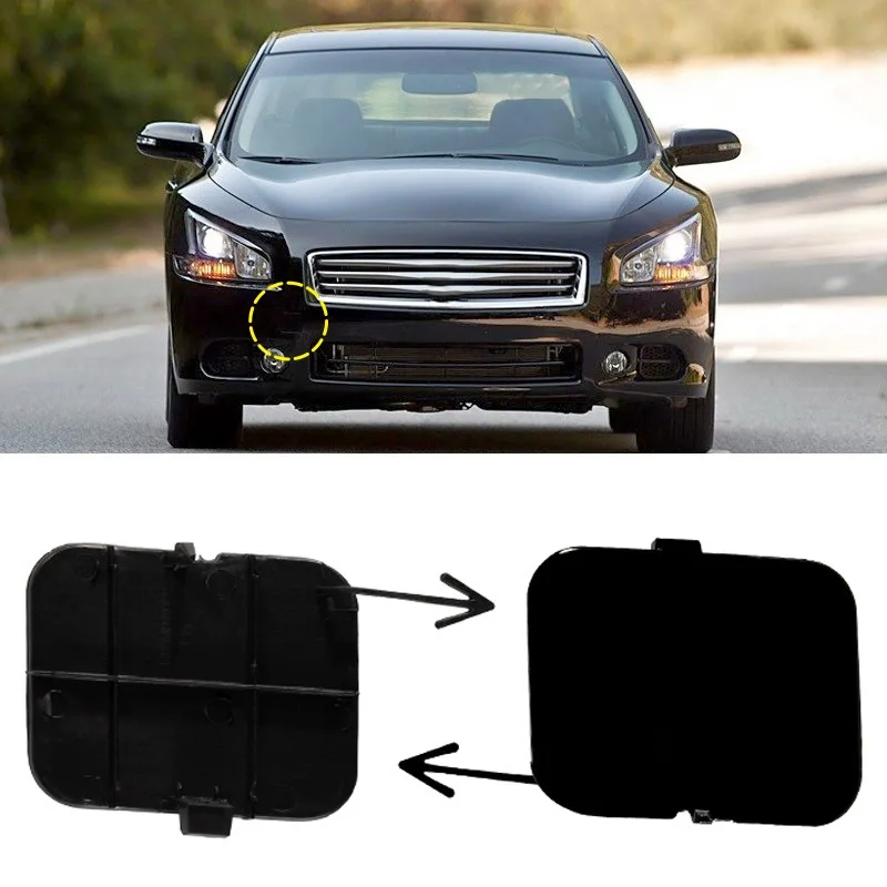 For 09-13 Nissan Maxima Trailer Cover, Front Bumper, Trailer Cover, Traction Rope Cover, Pulling Cover
