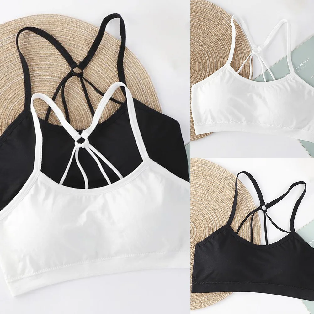 Underwear For Women Without Steel Rings Beautiful Back Strapless Sagging Wrapped Bras Solid Color Intimates