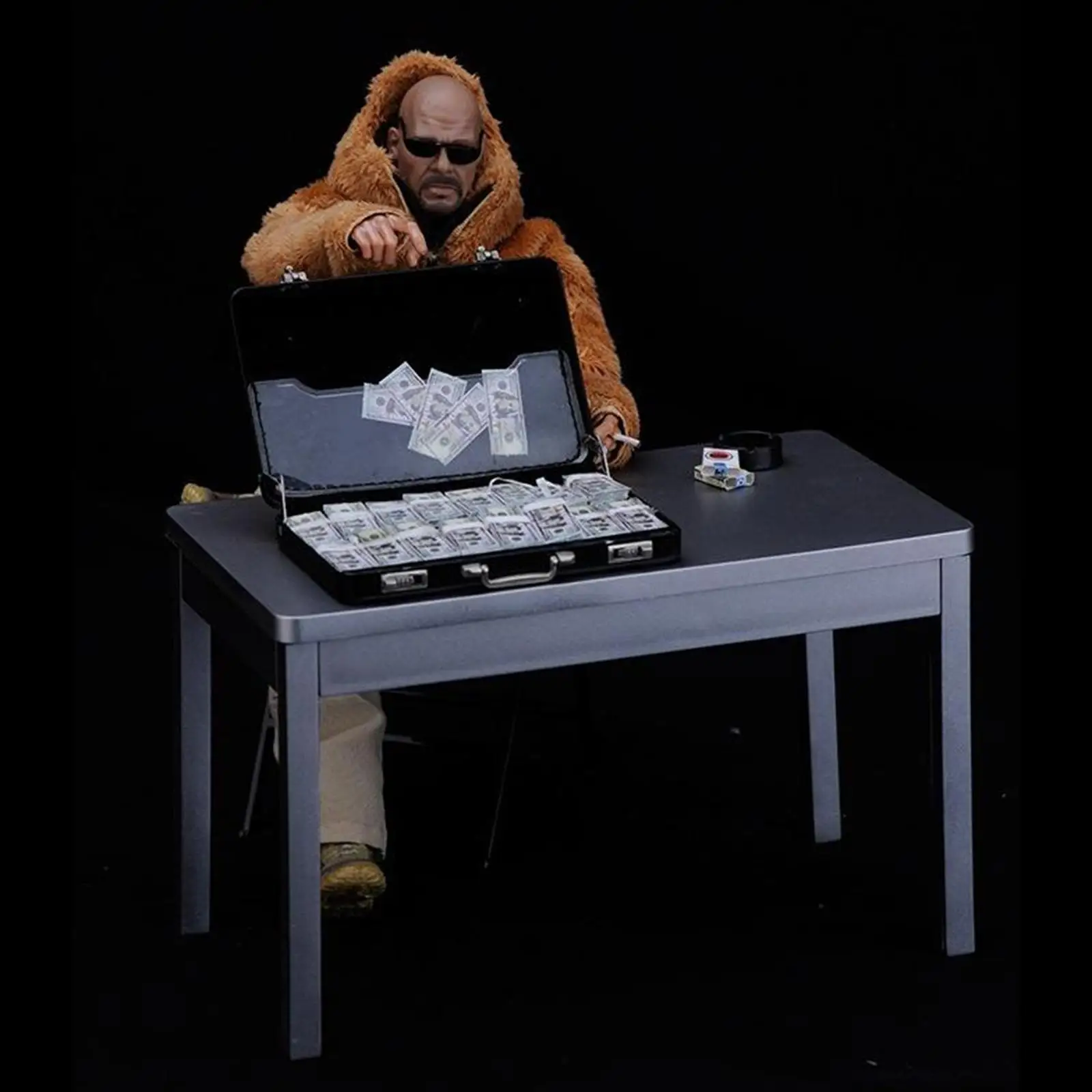 

1:6 Table Model Desk Decor for 12inch BBI DML TTL Figures Scene Supplies