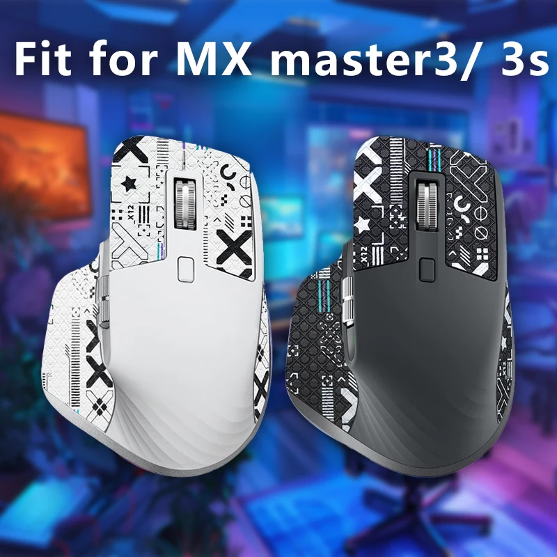 Comfortable Mouse Grip Stickers for Logitech MX Master 3/3S Mouse Handmade Resistant Sweat-proof Non-Slip Adhesive Sticker