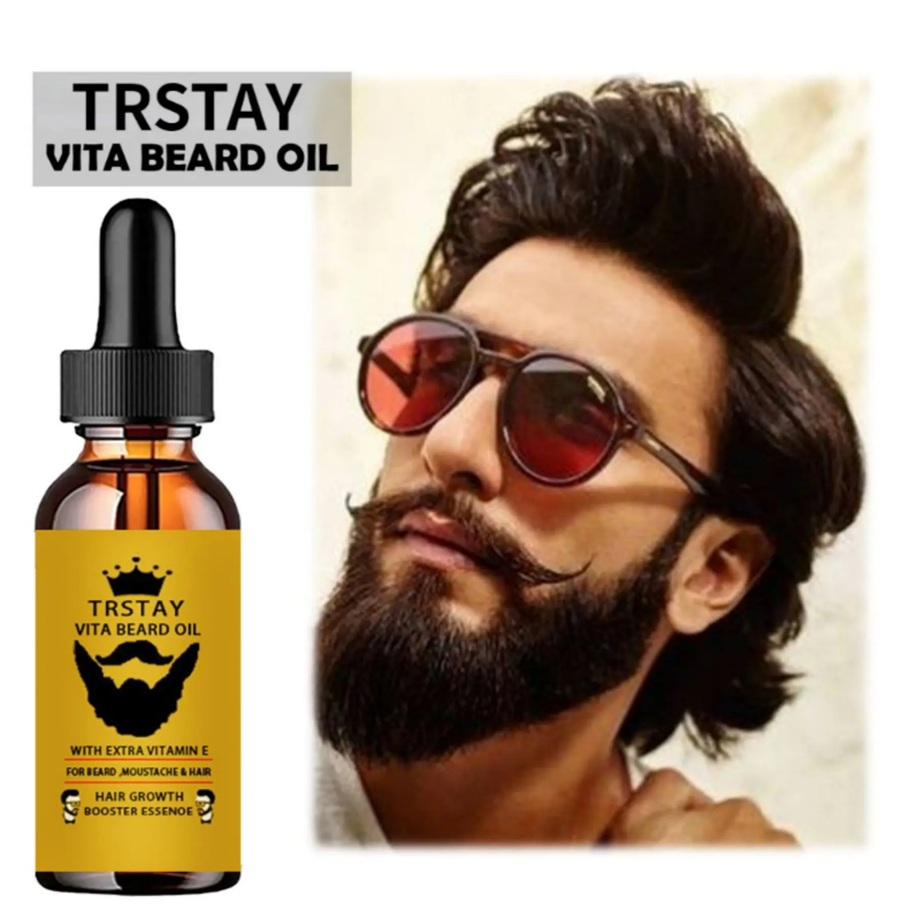 

Beard Oil Wak Jambang Moustache Hair Growth Rosemary Oil for Hair Professional Brazilian Keratin Hairloss Hair