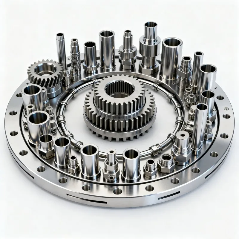 

Cnc Turning Parts Machinery For Automotive Hardware And Industrial Equipment Component Manufacturing
