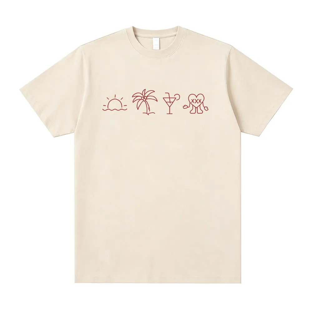 

Rapper Bad Bunny Tshirt Debi Tirar Mas Fotos DTMF Merch T-shirt Men Women Clothing Hip Hop Fashion T Shirts Man Soft Cotton Tops