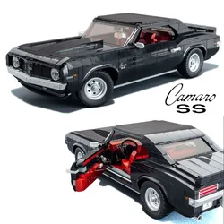 2024 NEW MOC-1969 Chevrelot Camora SS 396 Sports Car Made Base on 10304 Z/28 Modified Building Blocks Collection Model DIY Toys