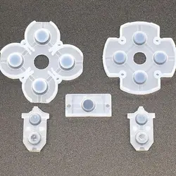Genuine Soft Rubber Replacement Silicone Conductive Adhesive Button Pad keypads for DualShocks 4 Controller