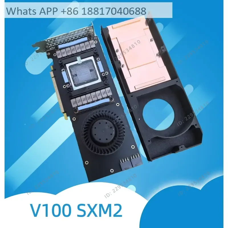 1PC for  16G 32G GPU Card PCIE SXM2 Interface NVLink AI Deep Learning Graphics Card