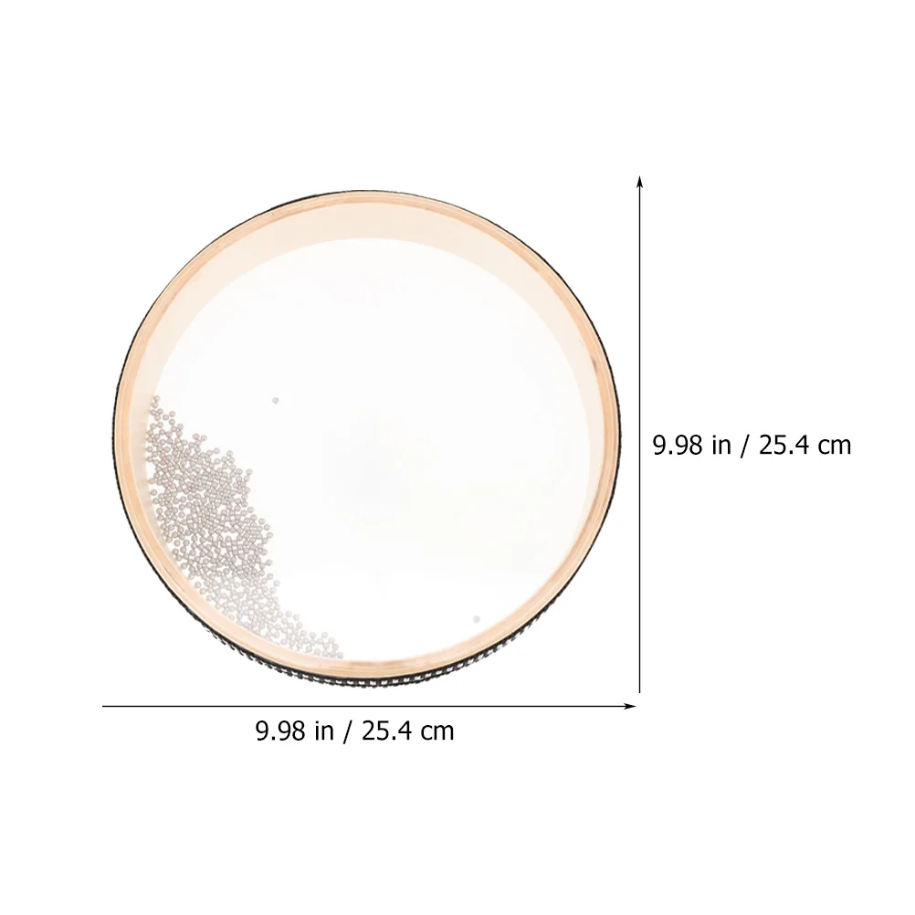 2 個サーフドラム子供楽器ウェーブビーズハンドパーカッションオーシャンサウンド子供