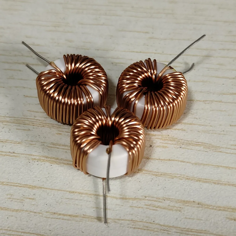 1pcs 100MH Toroid Inductor 3A/5A Nanocrystalline Ultra-microcrystalline Full-circular Filter Inductor Magnetic Ring Inductor