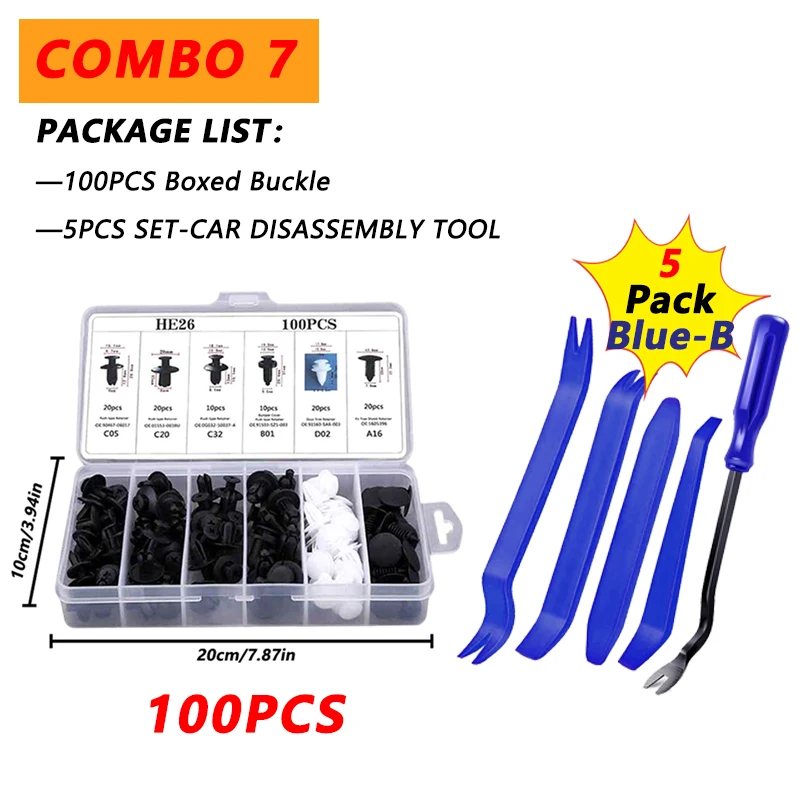 Auto Handgereedschap Set Auto Demontage Gereedschapsset Stereo Reparatie DVD Reparatie Tool Dashboard Removal Tool Interieur Plastic Trim Panel