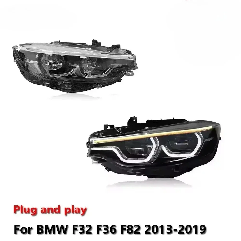 

Car LED Headlight Light Assemblies For BMW 3 Series F32 F36 F82 2013-2019 Auto Fog DRL Brake Turn Signal Lamp Plug And