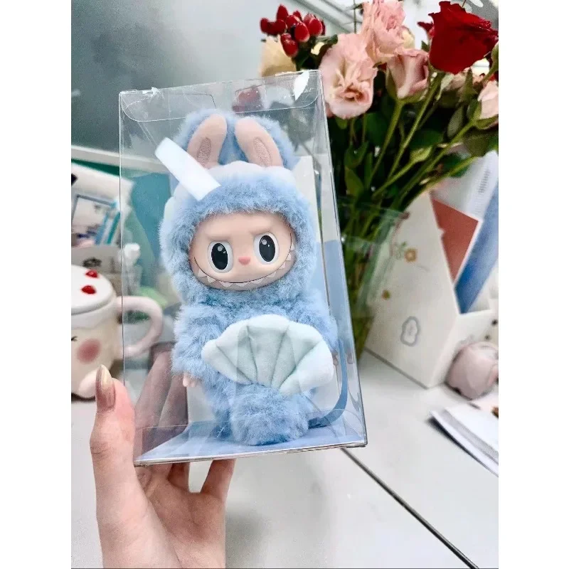 In Stock Labubu New Genuine Vinyl Singapore Labubu Fish Tail Lion Pendant Enamel Exclusive Edition Backpack Doll Surprise Gifts