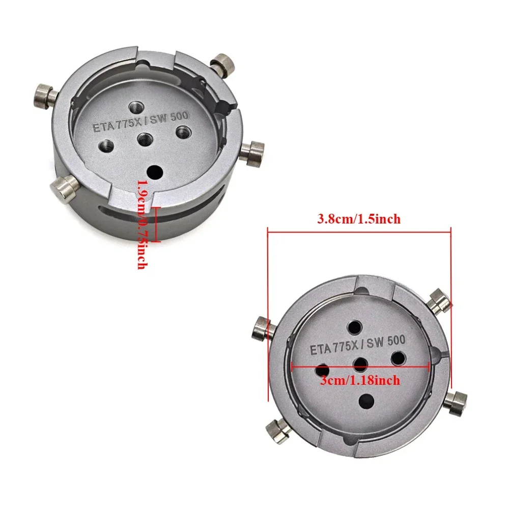 

Новый держатель механизма часов для ETA 7750-7758/SW500 13 1/4, инструмент для ремонта часов