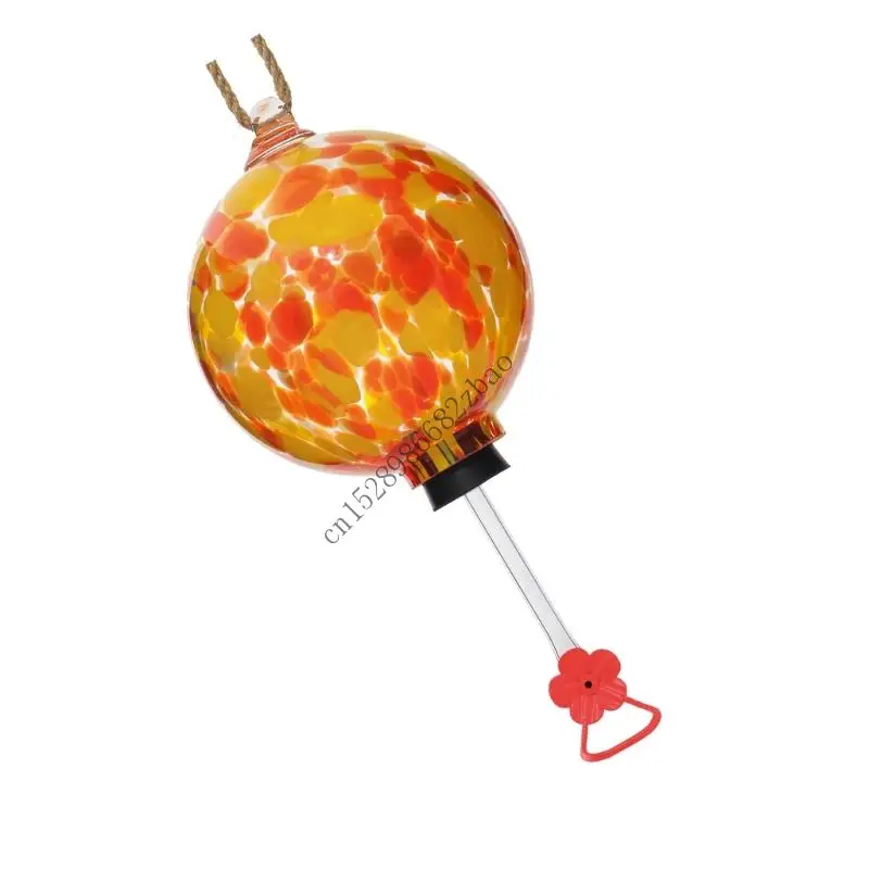 

H7EA Outdoor Hanging Hummingbird Feeder Perber Design Plastic Parting Paterer с несколькими кормовыми портами для садового