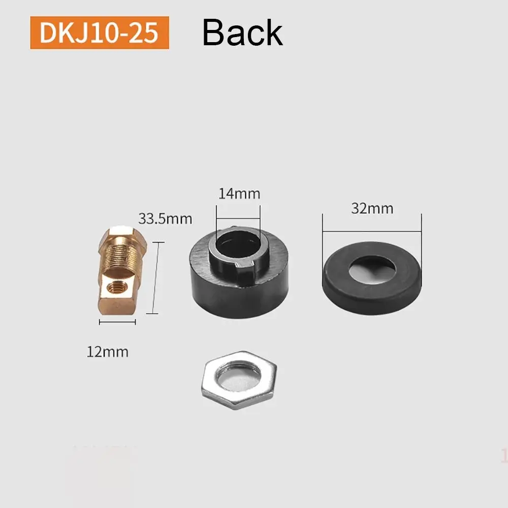 1Pcs Quick Connector Tool Fast Connector Socket Single Plate Rear Plate Welding Machine European Front/Rear Panel DKJ10-25 35-50