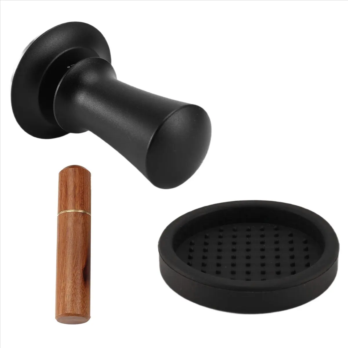 

Тампер для кофе AA96, 51 мм, с инструментом WDT, калиброванной пружинной пружиной, с силиконовым ковриком, для кофемашин эспрессо