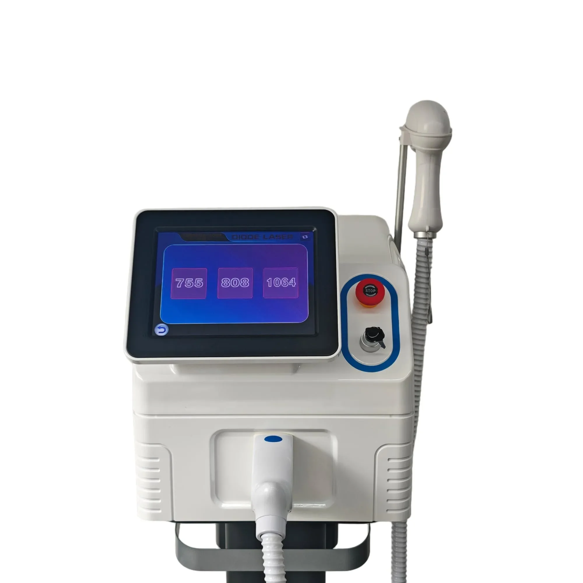 4000W High Power Diode Laser Hair Remover – 4 Wavelengths With Ice Cooling – Gentle, Long-Lasting For Coarse Hair & Body – CE Fo