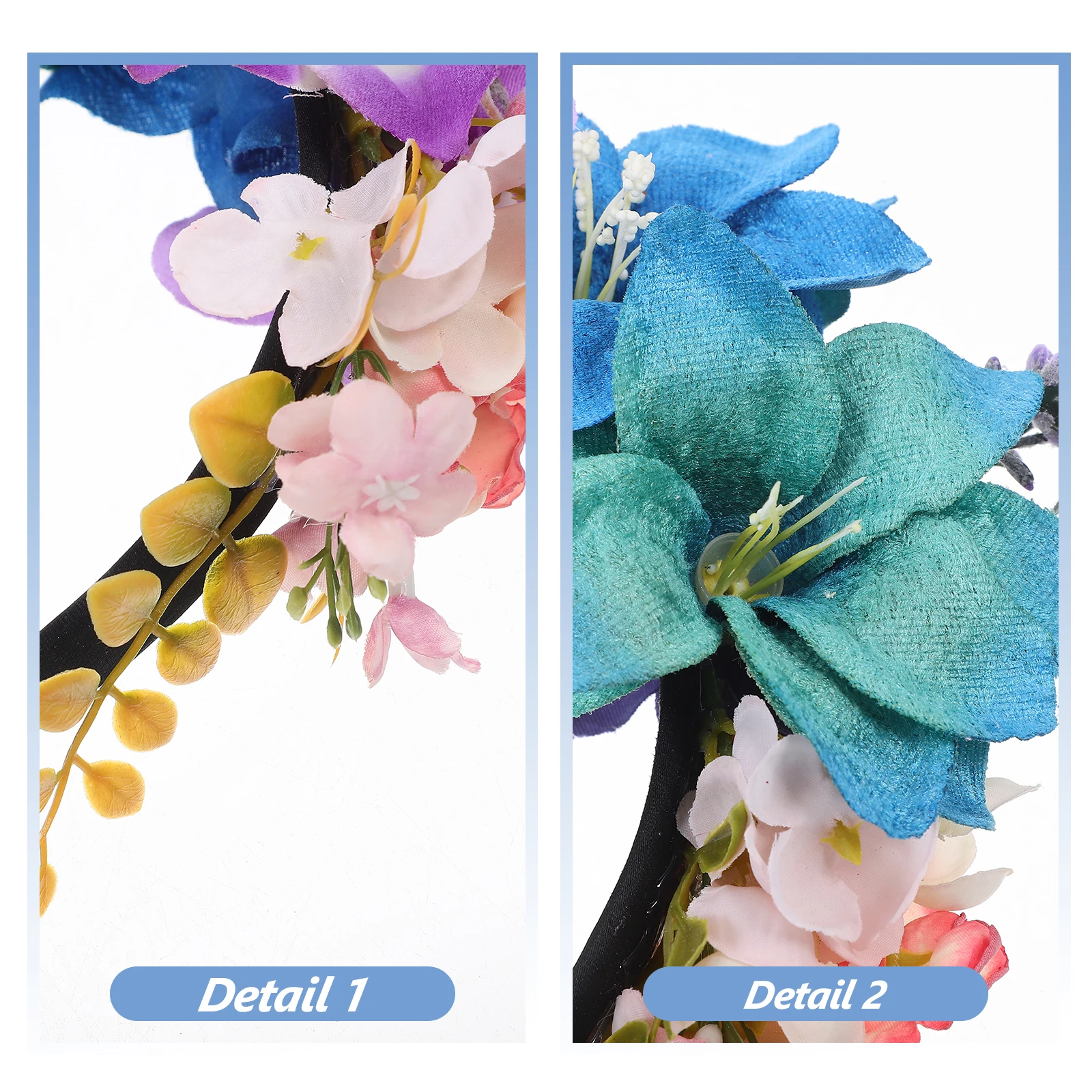 

1pcs Flower Headband Girls Elegant Band Fabric Party Accessory Valentine Flower Valentines Day Accessories Hair Bands Hair