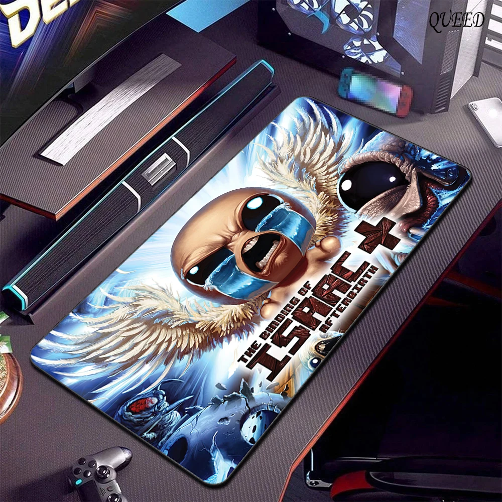 

Коврик для мыши The Binding Of Isaac, игровой коврик для клавиатуры, компьютерные аксессуары, настольный коврик, коврики для мыши, резиновый коврик, коврик для ПК, коврик для мыши