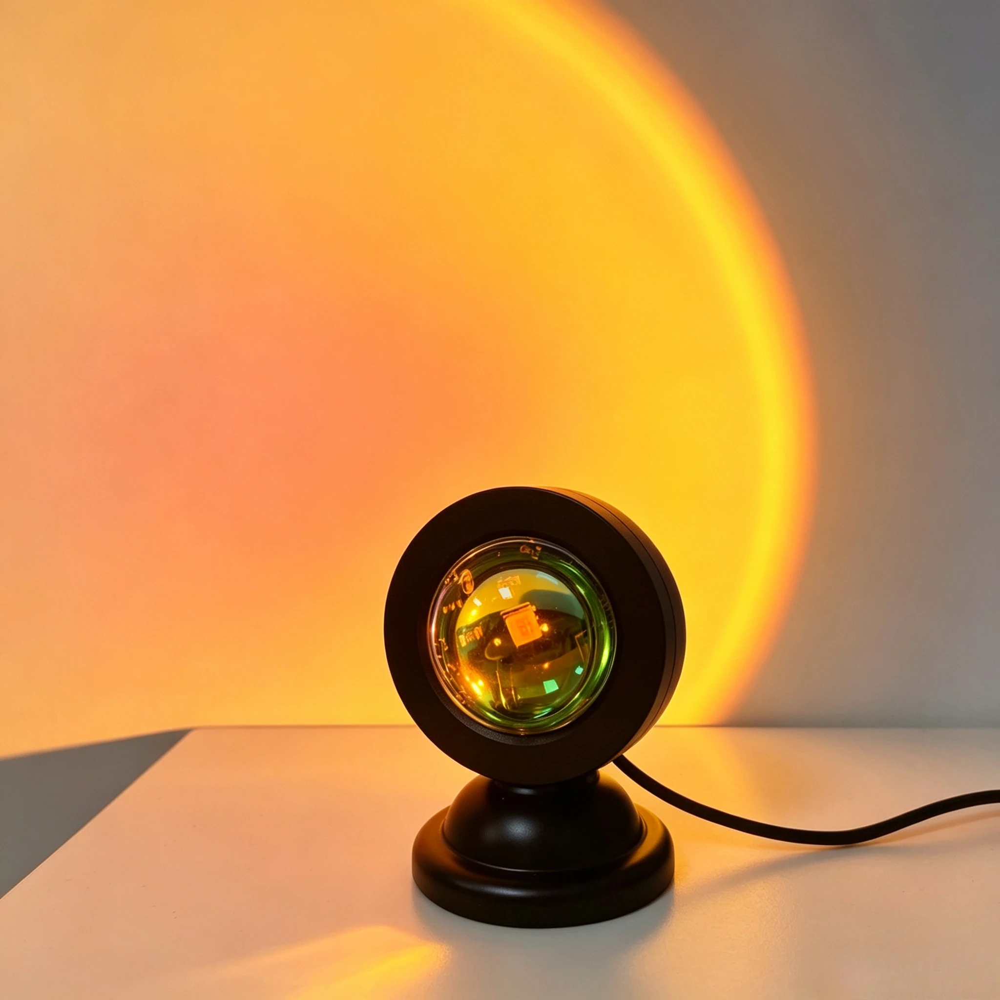 Photography Lighting Wall - LED 선셋 램프 프로젝터 USB 전원