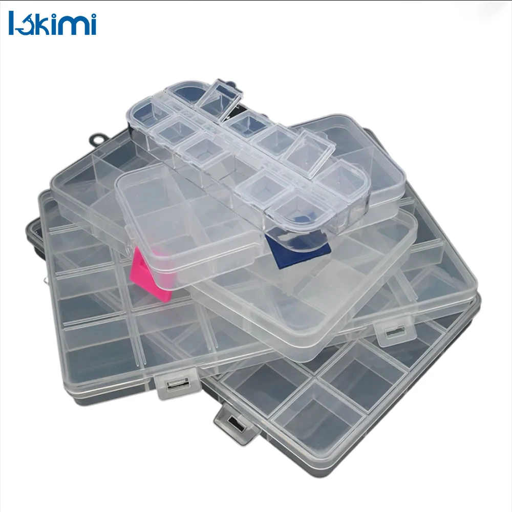 

Пластиковая коробка-органайзер, 6–32 отделения — разделители для бусин, художественные принадлежности для рукоделия и швейных принадлежностей для хранения ювелирных изделий LK-AA36