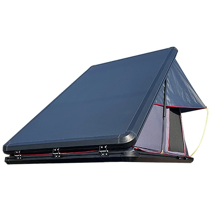 Triangular roof tent camping travel equipment rain-proof car tent free to build fast self-driving tour