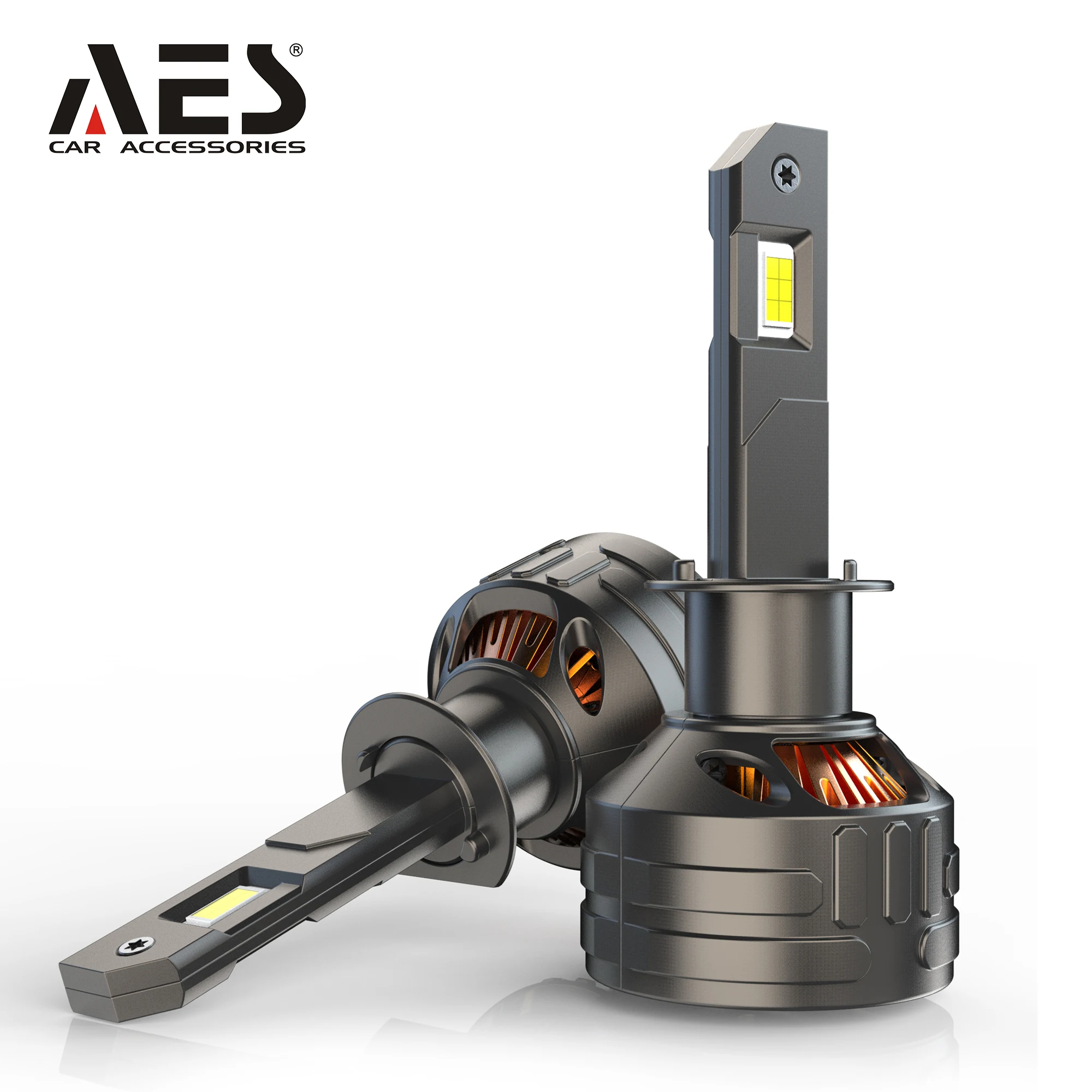 AES D1 65W LED Headlight Bulb High Power Bright Car Accessories Front Light Lighting System Auto Parts