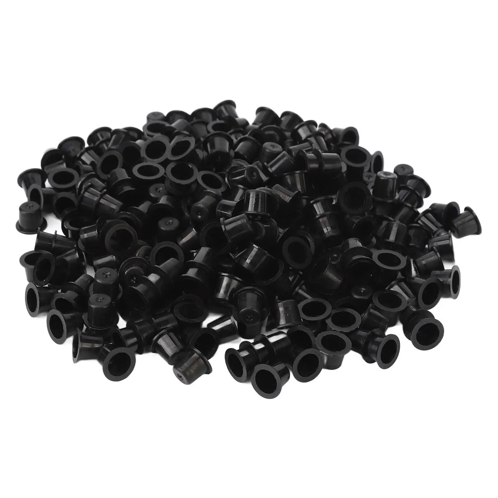 

1000PCS Disposable Plastic Tattoo Ink Cups - Makeup Pigment Accessories for Professional Use