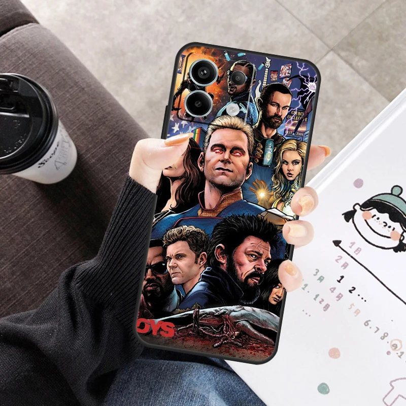 Funda de la serie de TV THE BOYS para Xiaomi Redmi Note 14 13 9 10 11 12 Pro 10S 11S 12S funda para Redmi 14C 10C 12C 13C