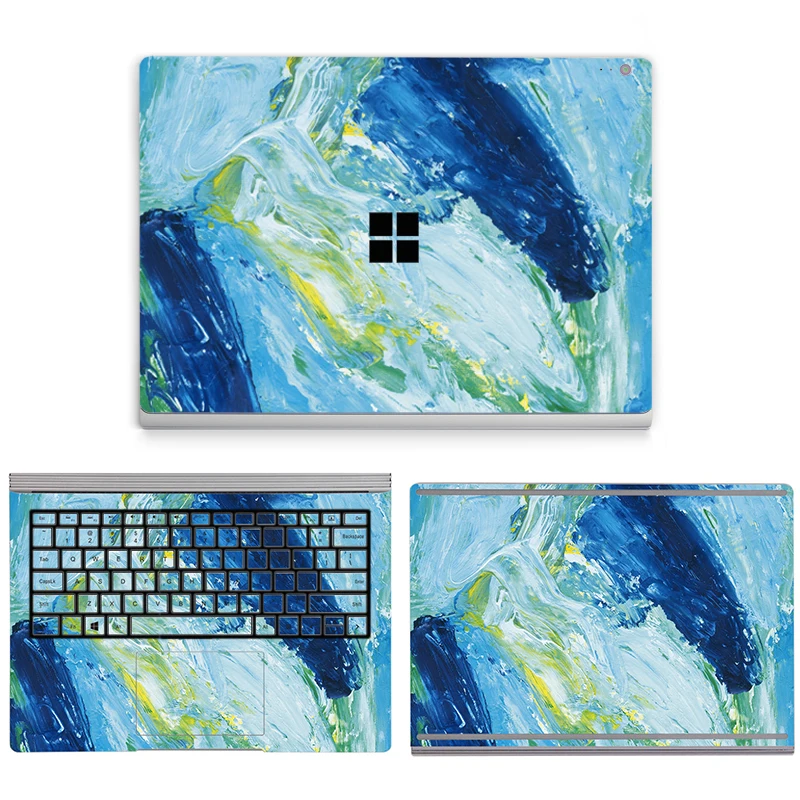 Imagem -03 - Laptop Skins para Microsoft Surface Livro Livro 15 Vinil Pintado Adesivos Decalque Personalizado